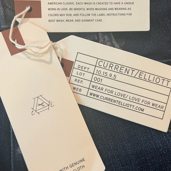 Current/Elliot High Rise Skinny Ankle Jeans - Picture 5 of 10